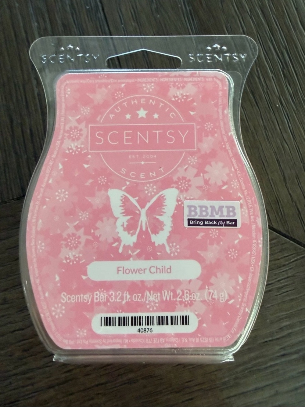Scentsy Flower Child BBMB Wax Bar